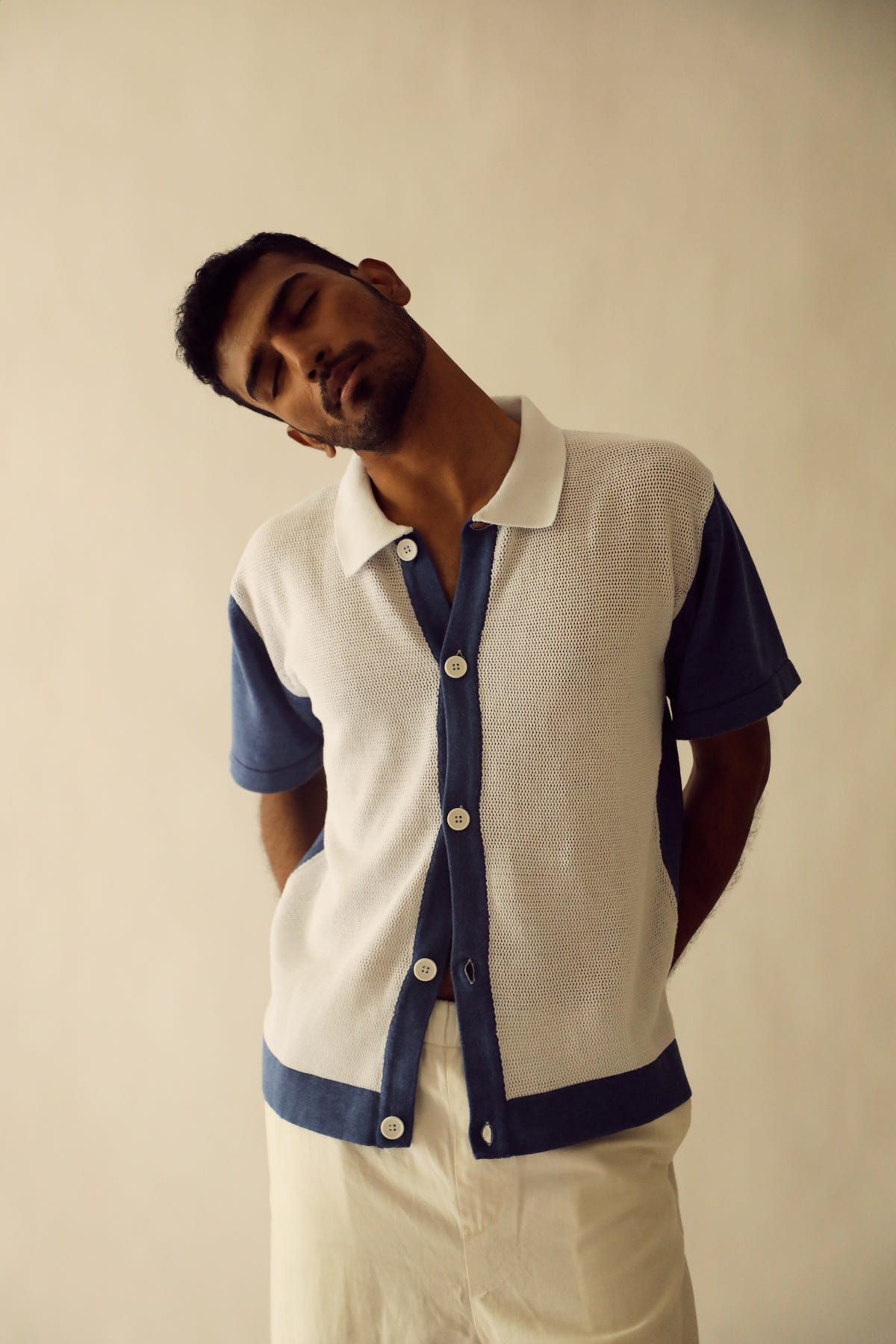 KNIT MESH SHIRT - image 3