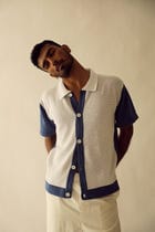 KNIT MESH SHIRT view 3