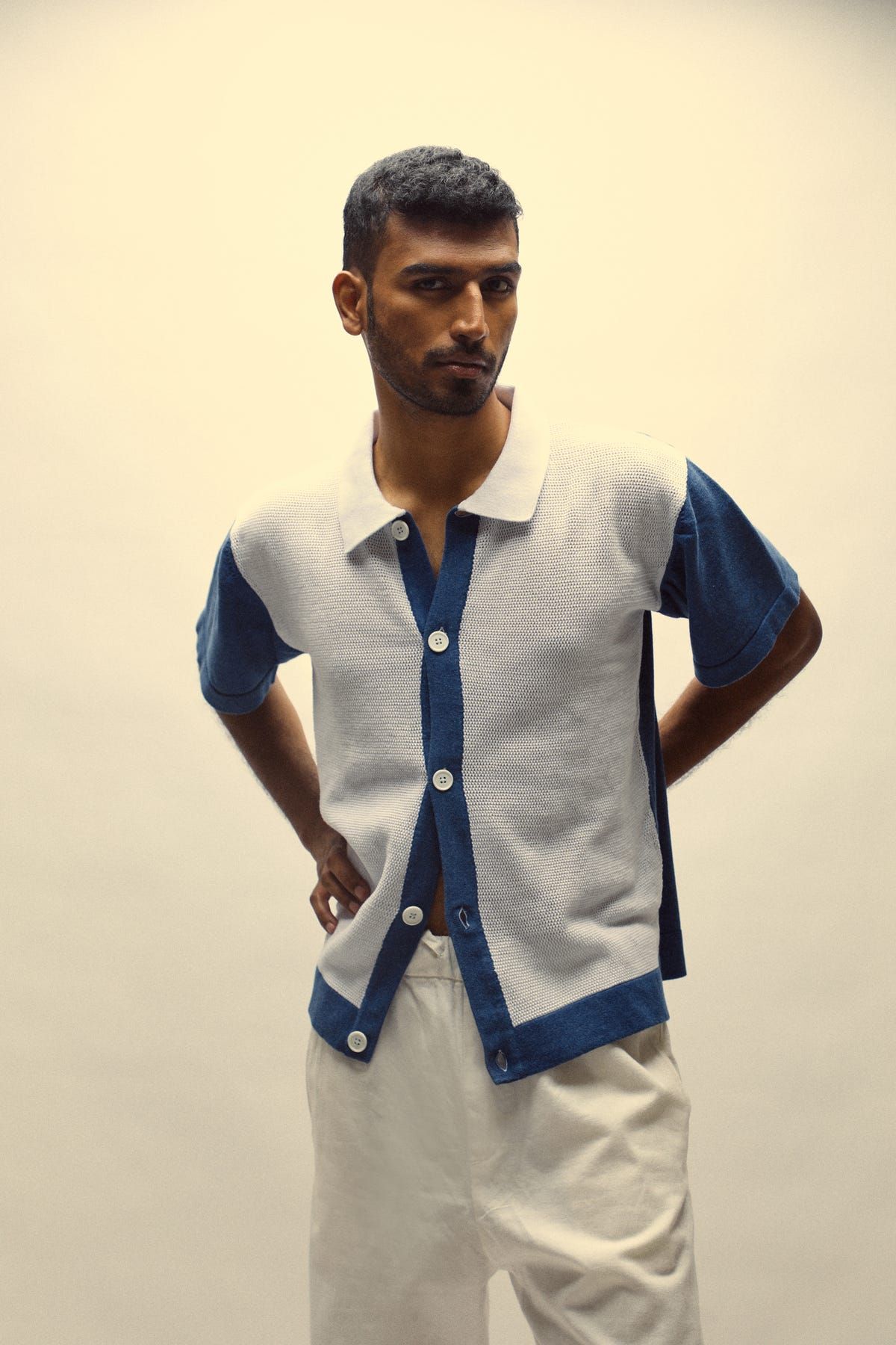 KNIT MESH SHIRT - image 6