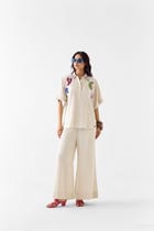 PAISLEY SHIRT AND TROUSERS CO-ORD view 1