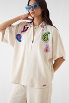 PAISLEY SHIRT AND TROUSERS CO-ORD view 2