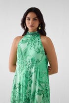 BUTA HALTER DRESS view 2