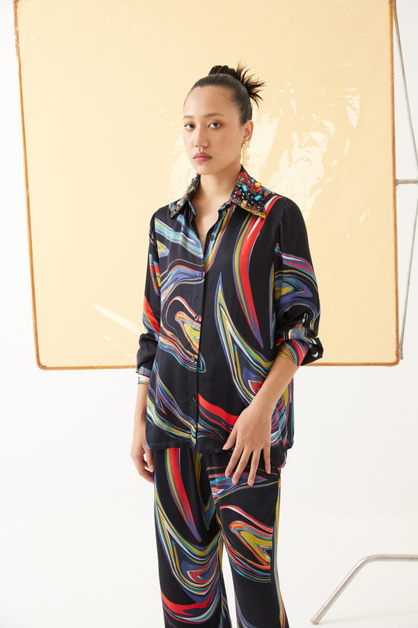 Studio Rigu — Galaxy Shirt & Trousers Co-ord