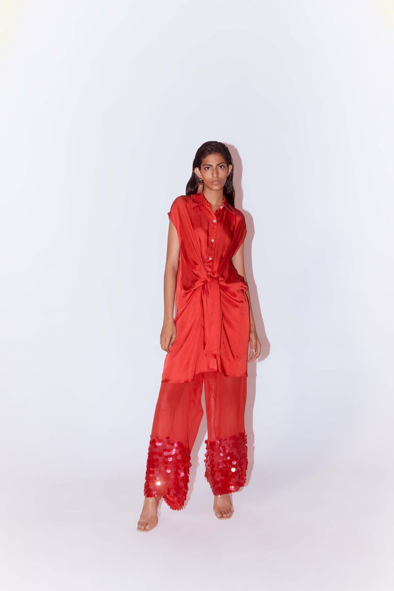 Aspen Organza Trousers