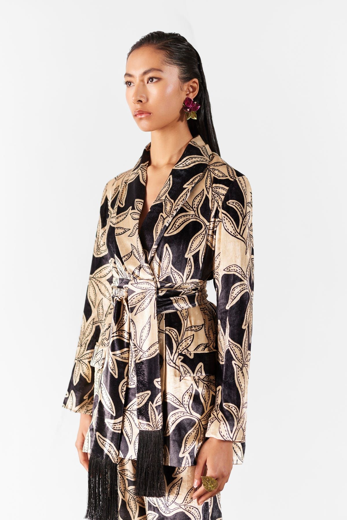 HAZEL VELVET BLAZER WITH TROUSERS - image 3
