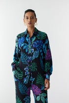 BLACK JUNGLE SHIRT AND PANTS CO-ORD view 3