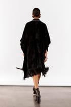 MILLER VELVET KIMONO WITH FRINGE view 4