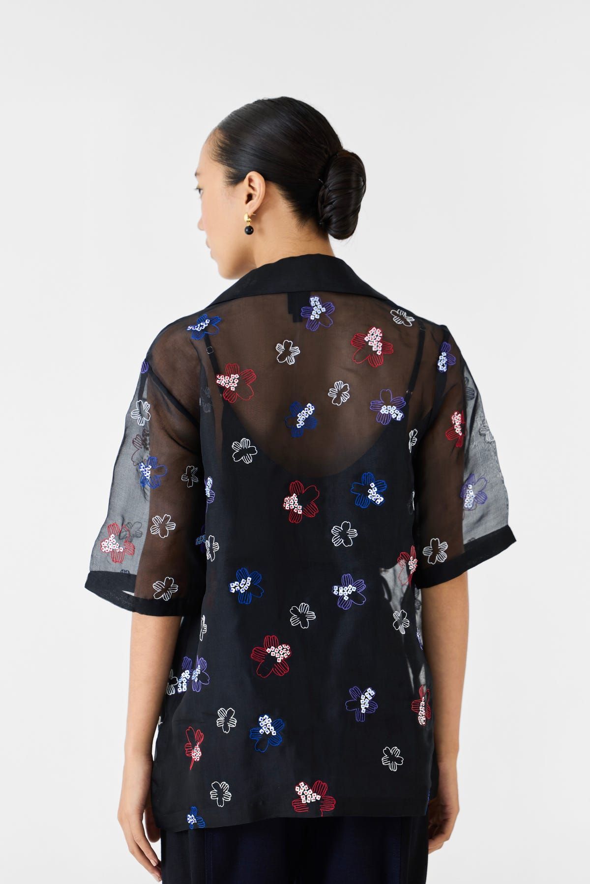 CHERRY BLOSSOM ORGANZA SHIRT - image 4