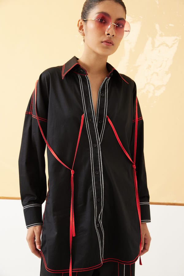Studio Rigu — Rover Poplin Knot Shirt