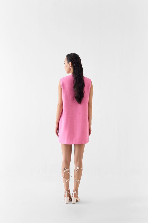 Studio Rigu — PINK CITY SHORT DRESS