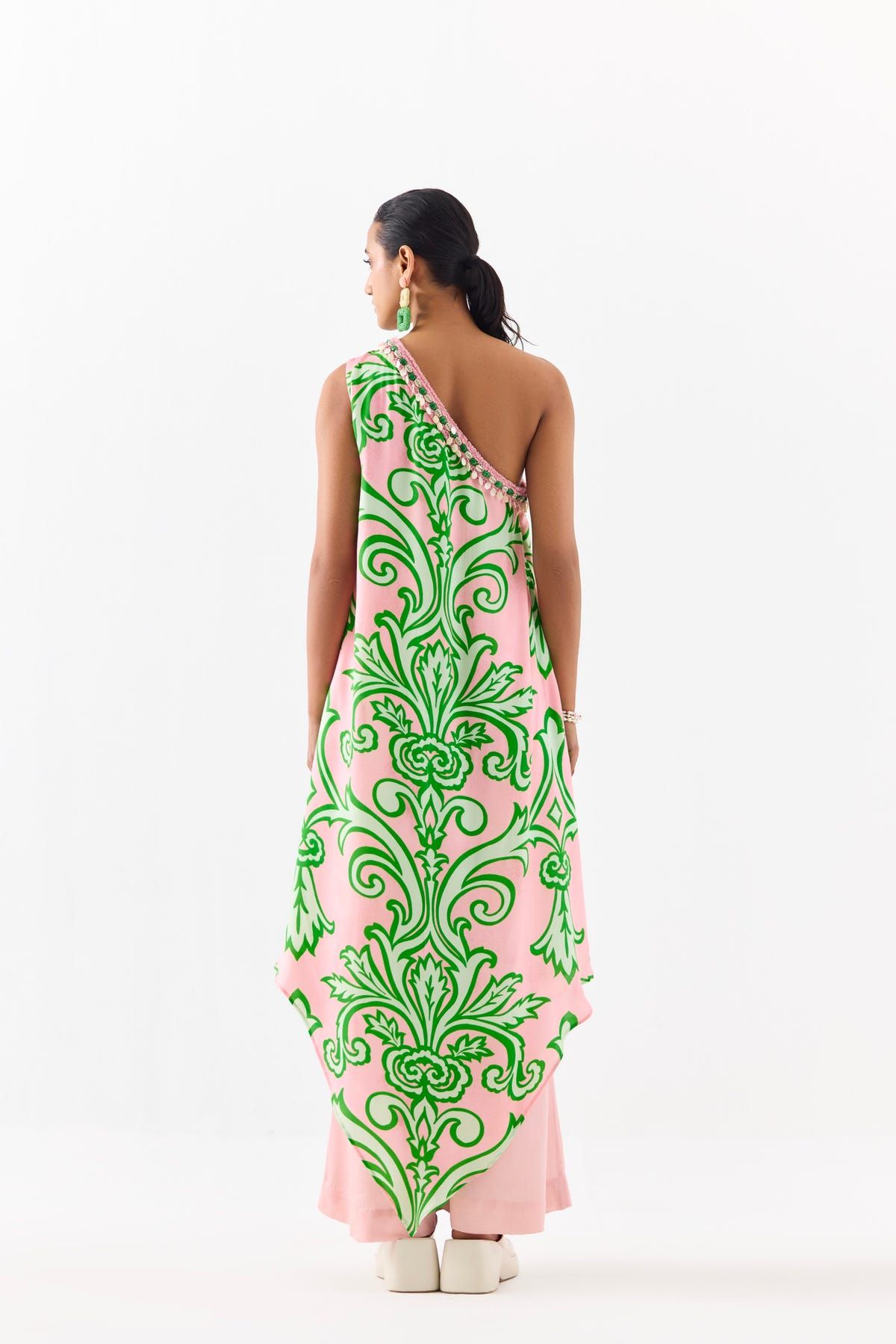 LA PAZ ONE SHOULDER KURTA & PANTS - image 3