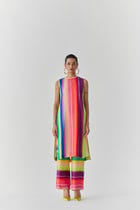 RAINBOW KURTA AND PANTS CO-ORD view 1