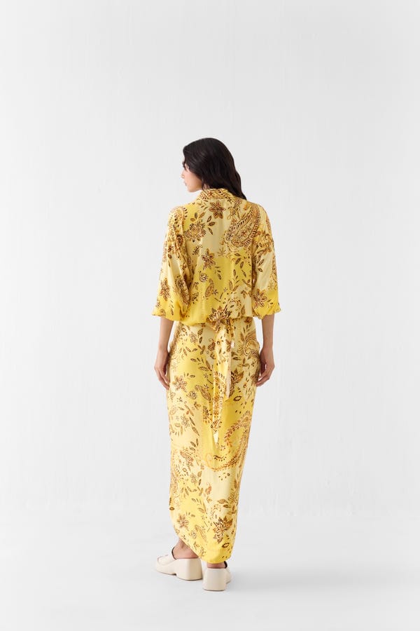 Studio Rigu — AMBI DRAPED SHIRT DRESS