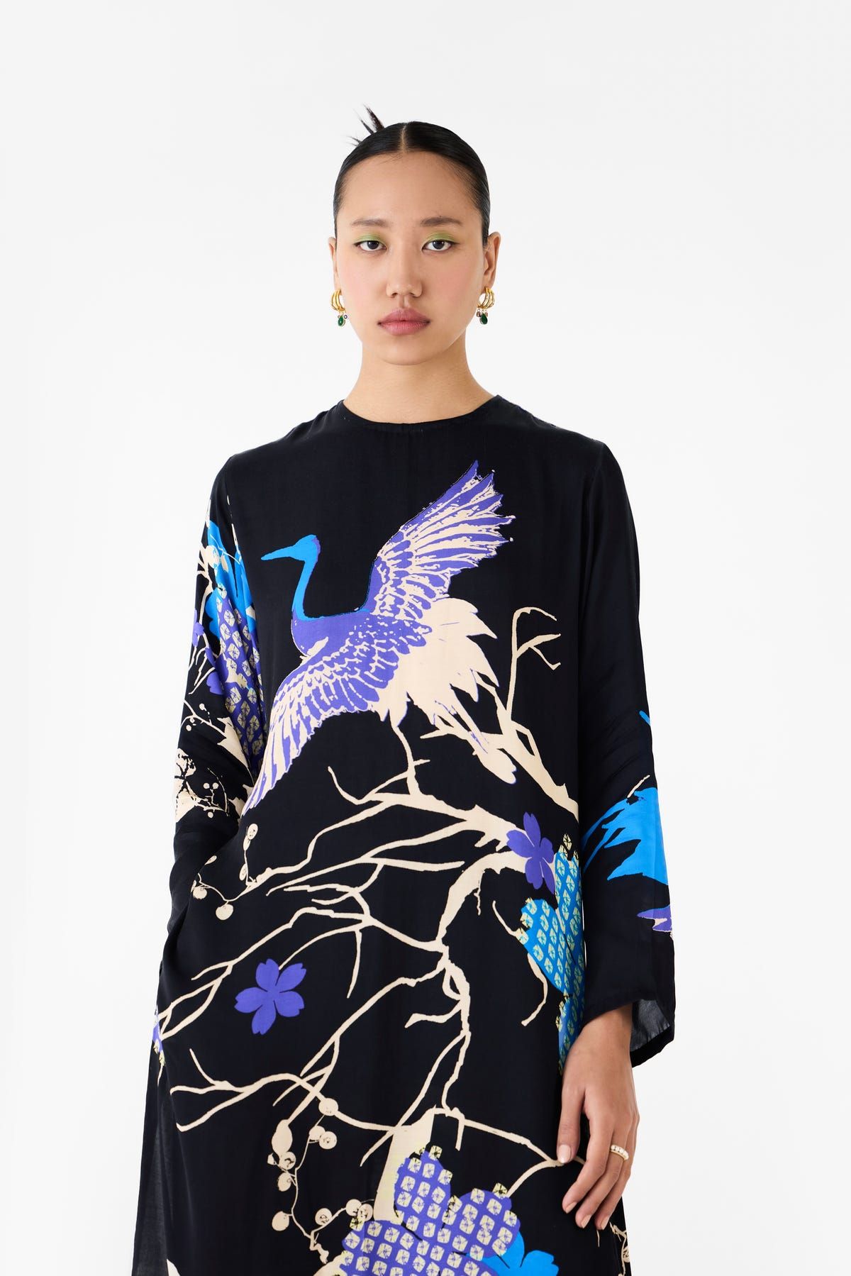 BLACK CRANE KURTA & PANTS CO-ORD - image 3