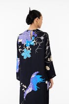 BLACK CRANE KURTA & PANTS CO-ORD view 4