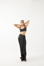 Solar Swarovski Blouse & Draped Skirt Co-ord view 1