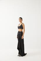 Solar Swarovski Blouse & Draped Skirt Co-ord view 2