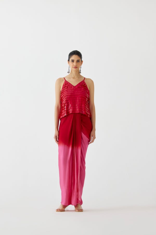 Studio Rigu — RUBY BLOUSE &  DRAPED SKIRT