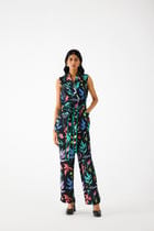 BLACK BOTANICA BLAZER & TROUSERS CO-ORD view 1