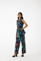 BLACK BOTANICA BLAZER & TROUSERS CO-ORD view 2