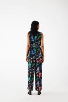 BLACK BOTANICA BLAZER & TROUSERS CO-ORD view 4