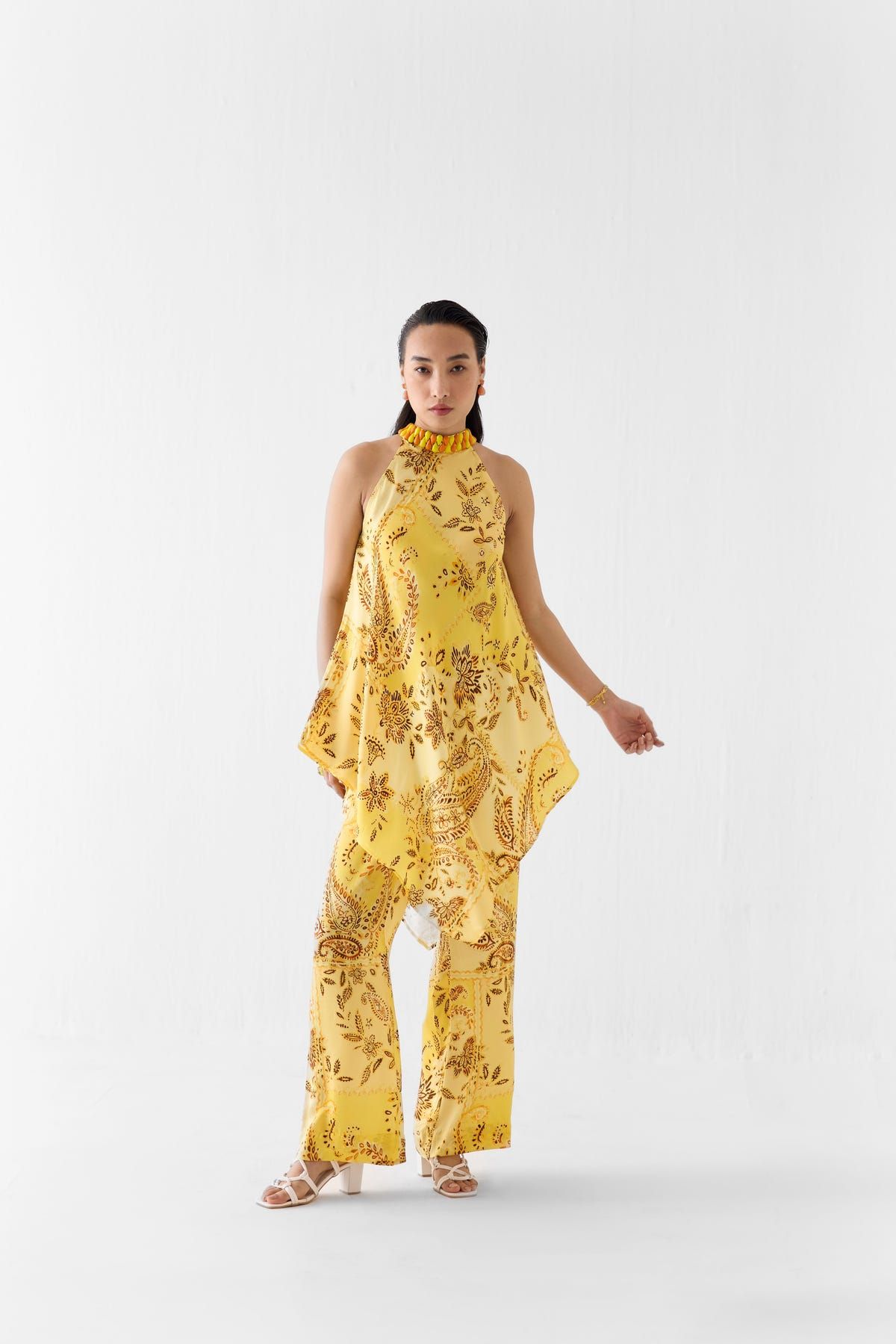 AMBI HALTER TOP AND PANTS - image 1