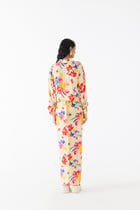 RIAD DRAPED SHIRT DRESS view 3