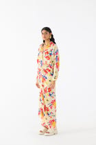 RIAD DRAPED SHIRT DRESS view 4