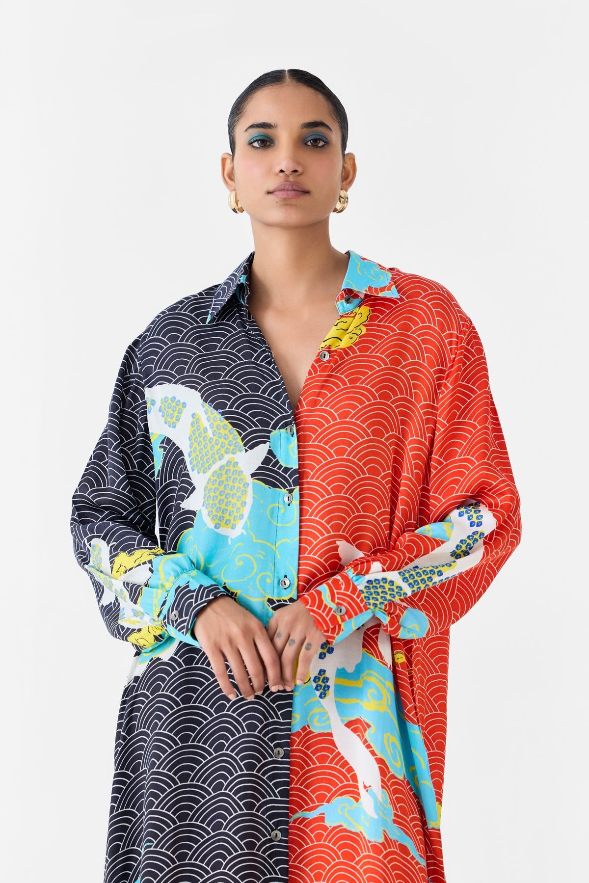 KOI SHIRT DRESS - image 2