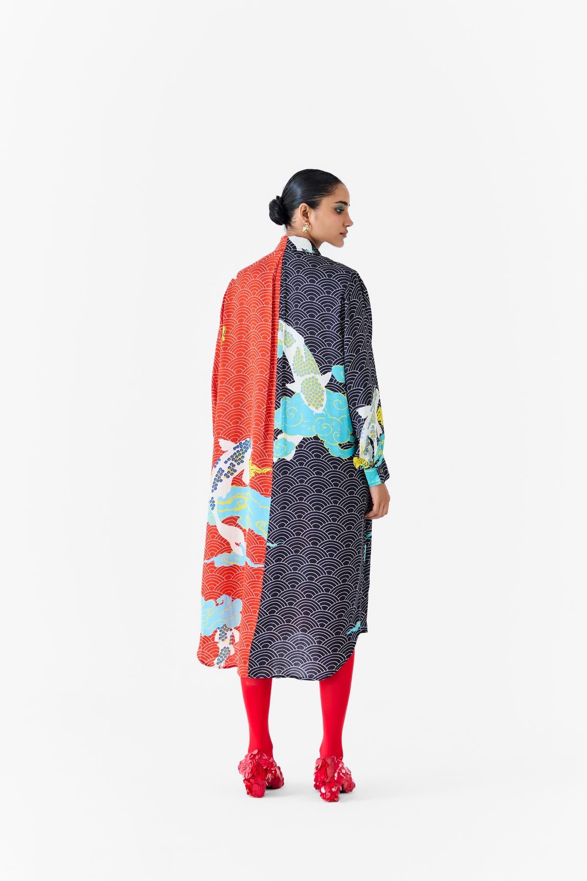 KOI SHIRT DRESS - image 3