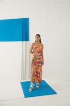 Ikat Strappy Dress view 1