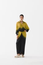 OLIVE BLACK SHIRT DRESS view 1