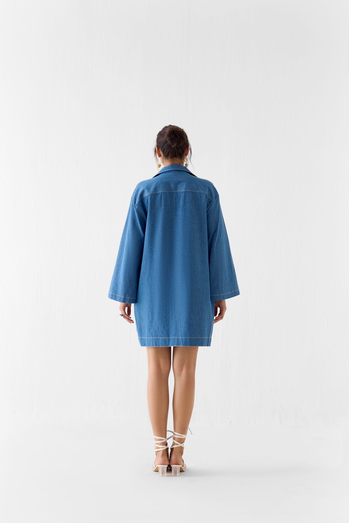 INDIGO SHORT DRESS - image 4