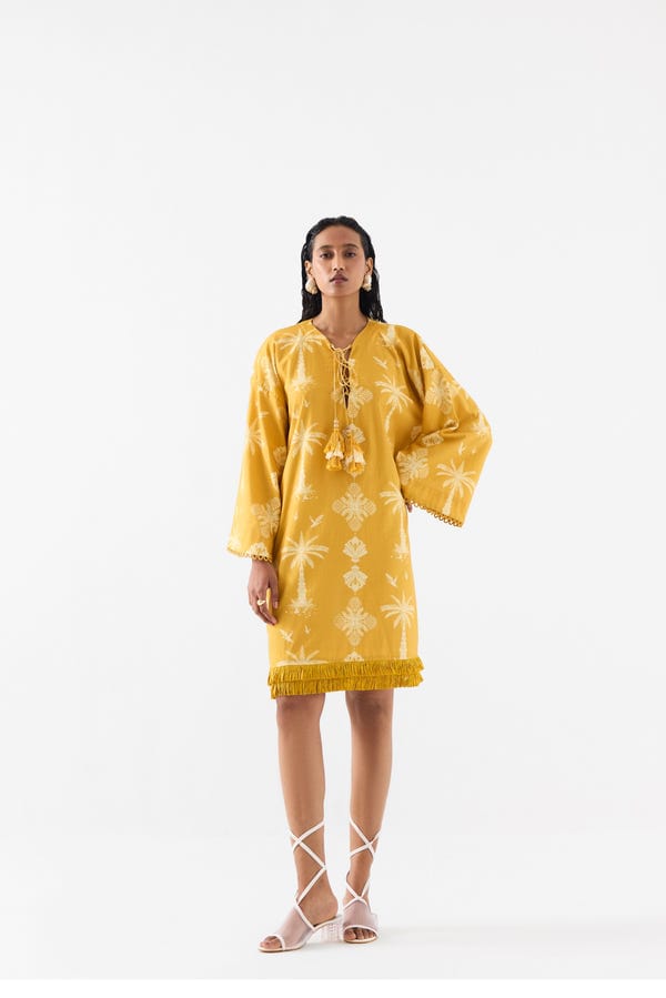 Studio Rigu — CABANA BELL SLEEVES DRESS