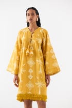 CABANA BELL SLEEVES DRESS view 3