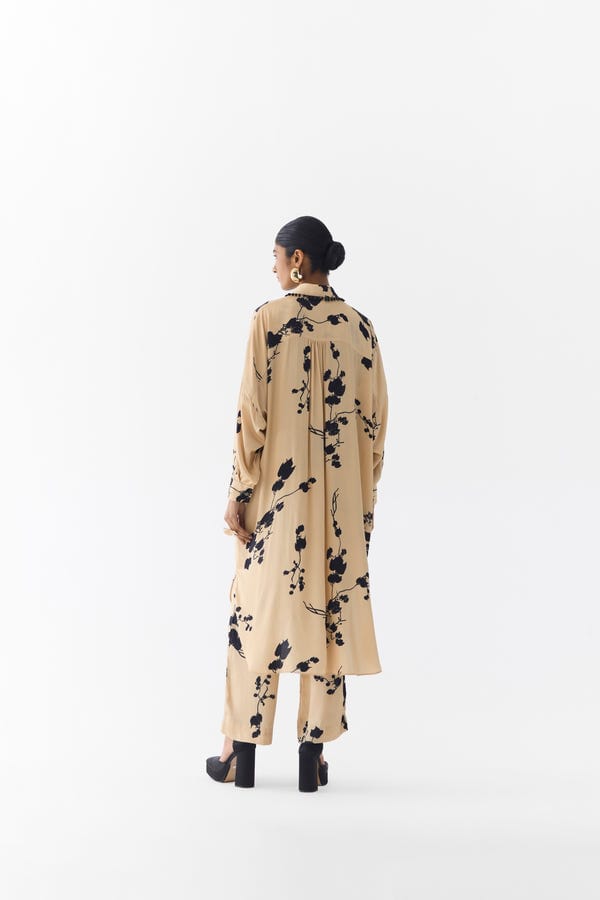 Studio Rigu — CREAM SAKURA KURTA SHIRT & PANTS