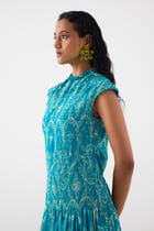 COCONUT PALM RUCHING DRESS view 2