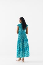 COCONUT PALM RUCHING DRESS view 4