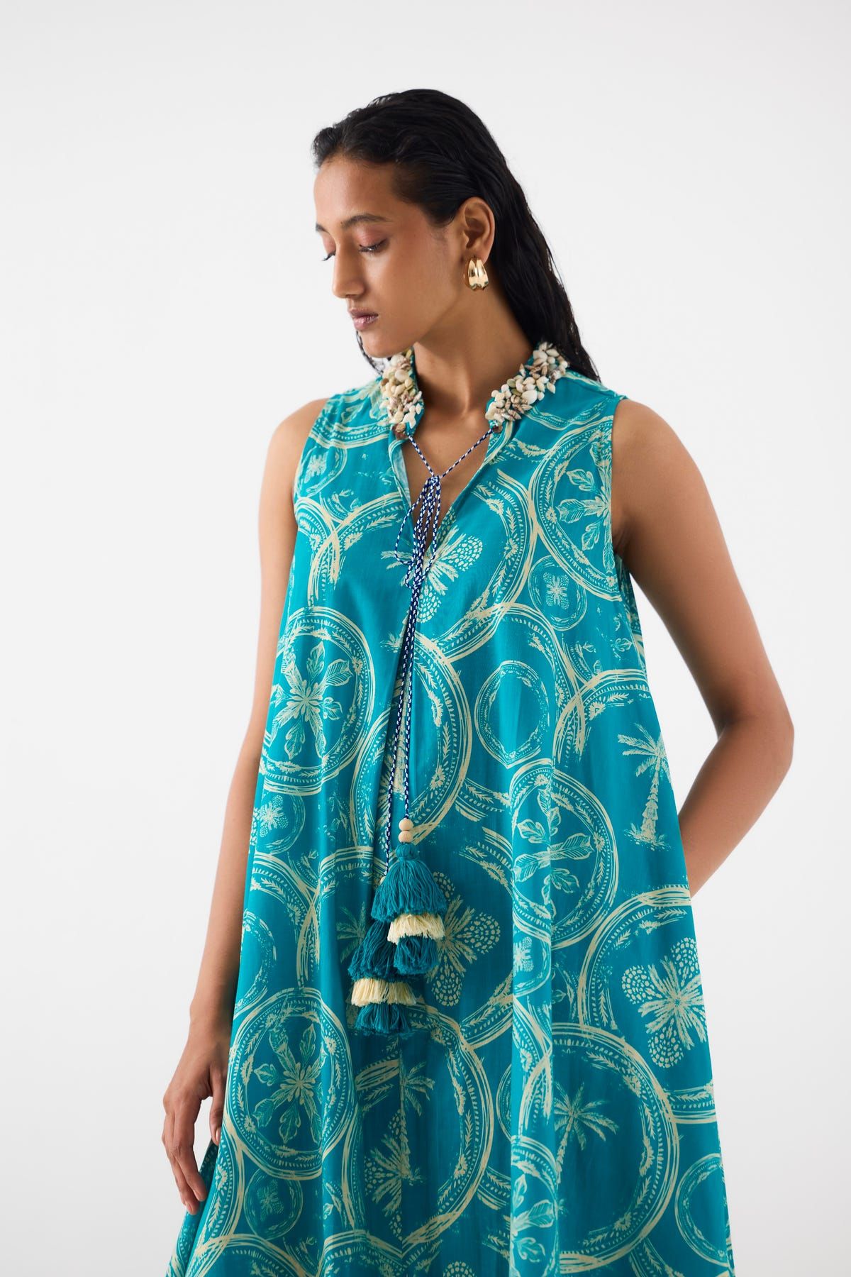 COCONUT PALM A-LINE DRESS - image 2