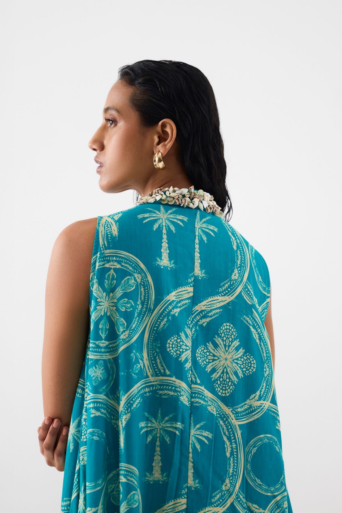 COCONUT PALM A-LINE DRESS - image 4