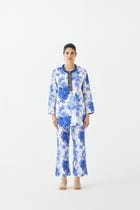 CHINTZ SHORT KURTA AND PANTS view 1