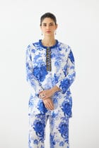 CHINTZ SHORT KURTA AND PANTS view 2