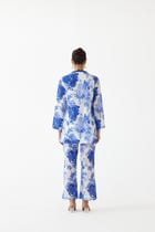 CHINTZ SHORT KURTA AND PANTS view 3