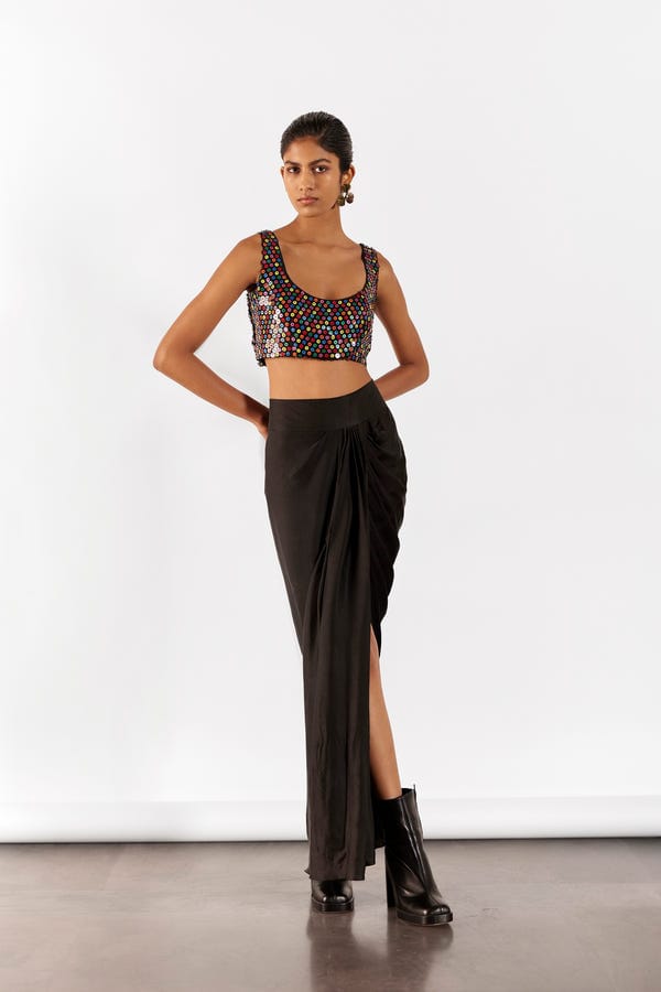 Studio Rigu — FIREFLY BLOUSE AND DRAPED SKIRT