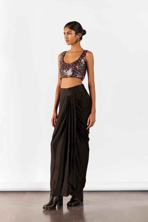 Studio Rigu — FIREFLY BLOUSE AND DRAPED SKIRT