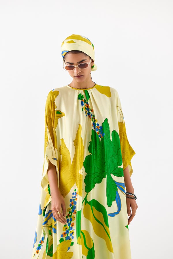 Studio Rigu — YELLOW ROSE KIMONO KURTA & PANTS