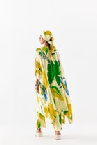YELLOW ROSE KIMONO KURTA & PANTS view 3