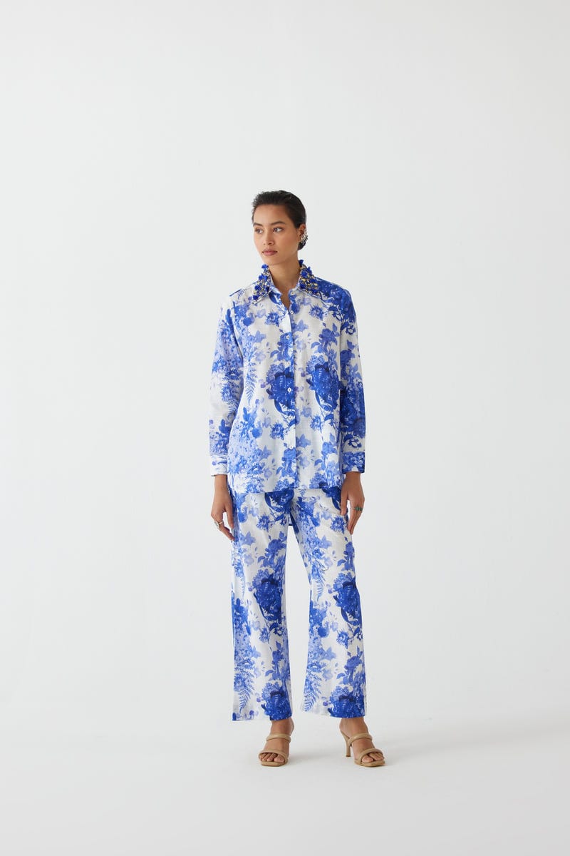 CHINTZ SHIRT & TROUSERS CO-ORD