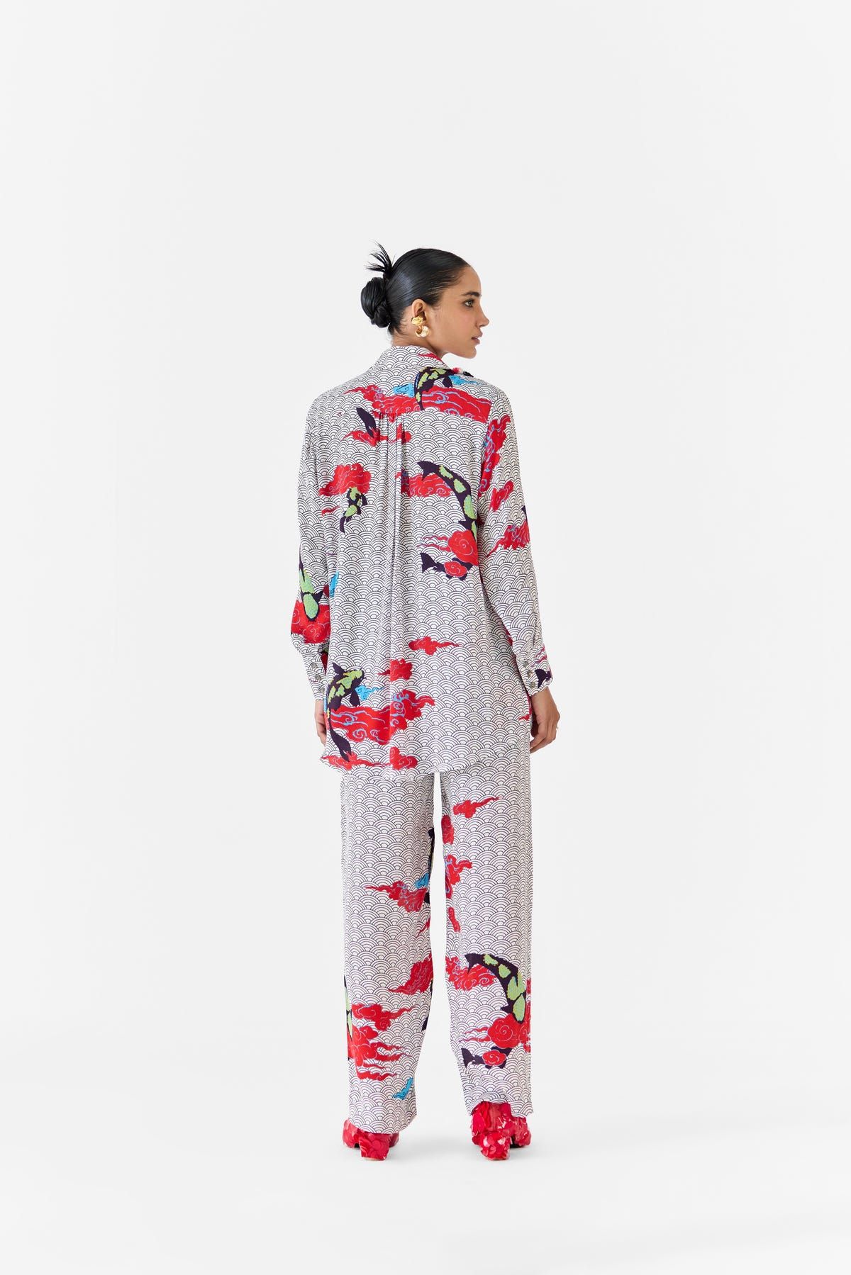 KOI SHIRT & TROUSERS CO-ORD - image 3