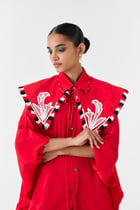 RUBY BATWING SHIRT WITH COLLAR view 2